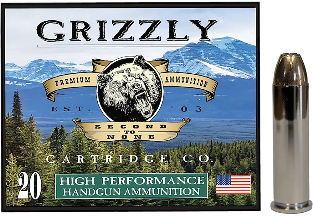Grizzly Ammo 357Mag 148gr JHP 20/Box
