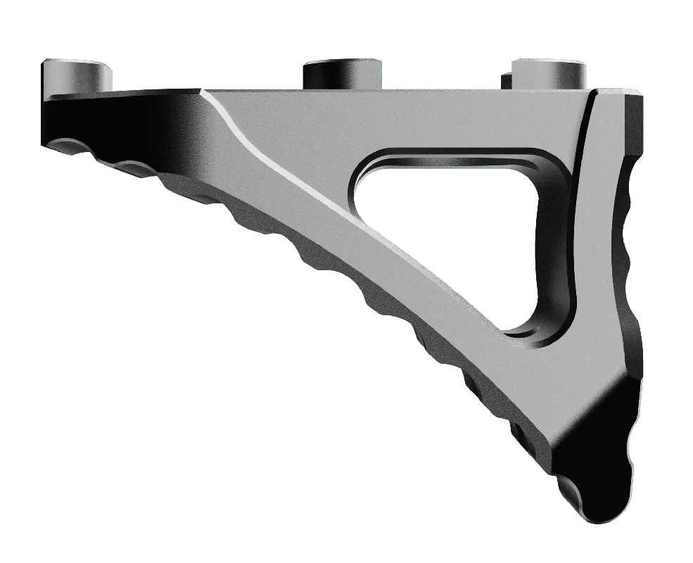 Rise Armament RA030GPHT Skeletonized Graphite Aluminum Micro Hand Stop for M-LOK Handguard