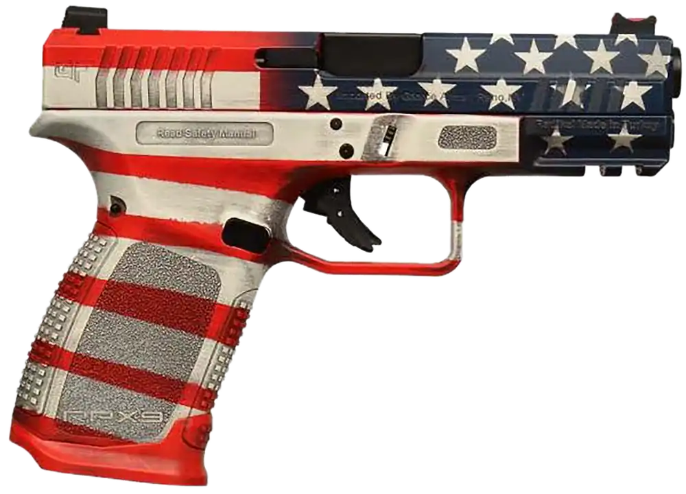 Gforce Arms Exodus 9mm Luger Pistol with USA Cerakote Finish and Accessory Rail