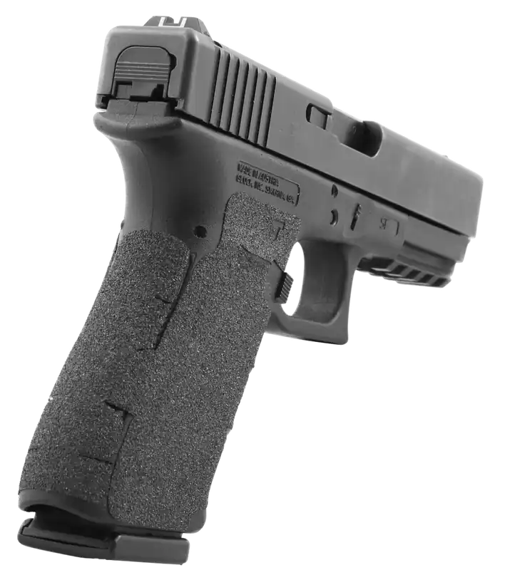 Talon Grips 384G Adhesive Grip for Glock Gen5 Models with Large Backstrap - Black Textured Granulate