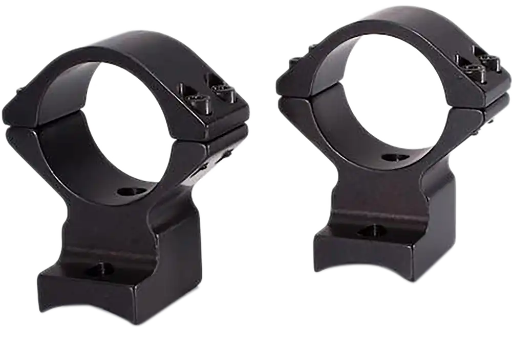 Talley 940769 Black Anodized Aluminum Scope Mount/Ring Combo for CZ 600 Lux/Range, Medium 1" Tube