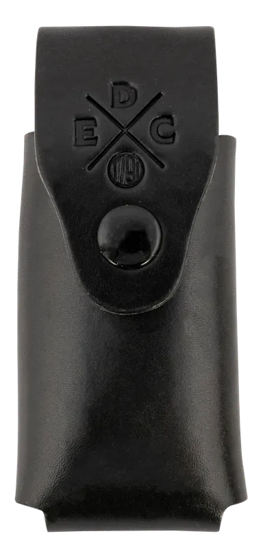 EDC Heavy Duty Ambidextrous Black Leather Belt Slide by 1791 Gunleather