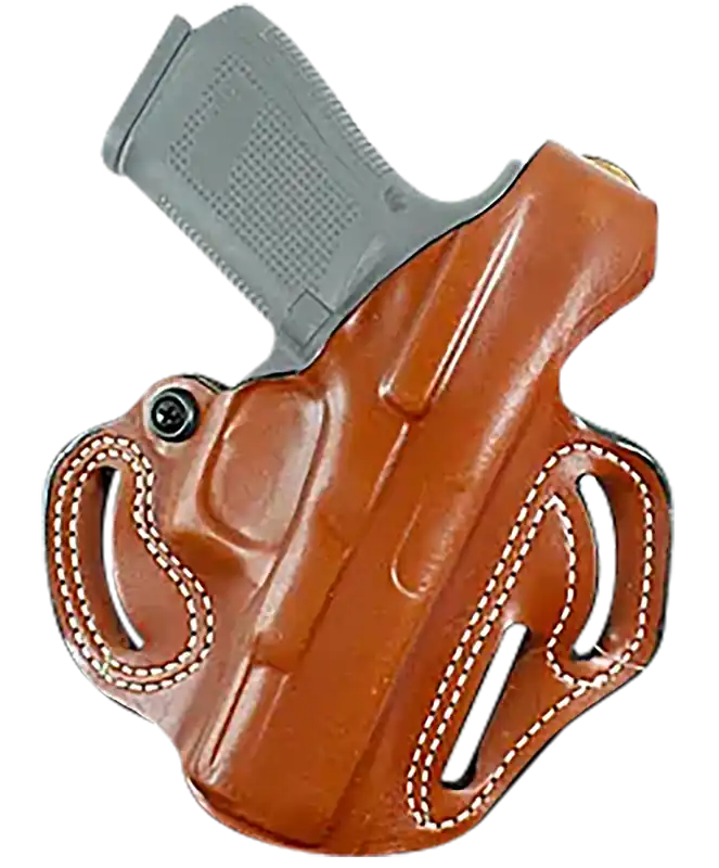 DeSantis Gunhide Tan Leather OWB Belt Slide Holster for Springfield Echelon - Right Handed
