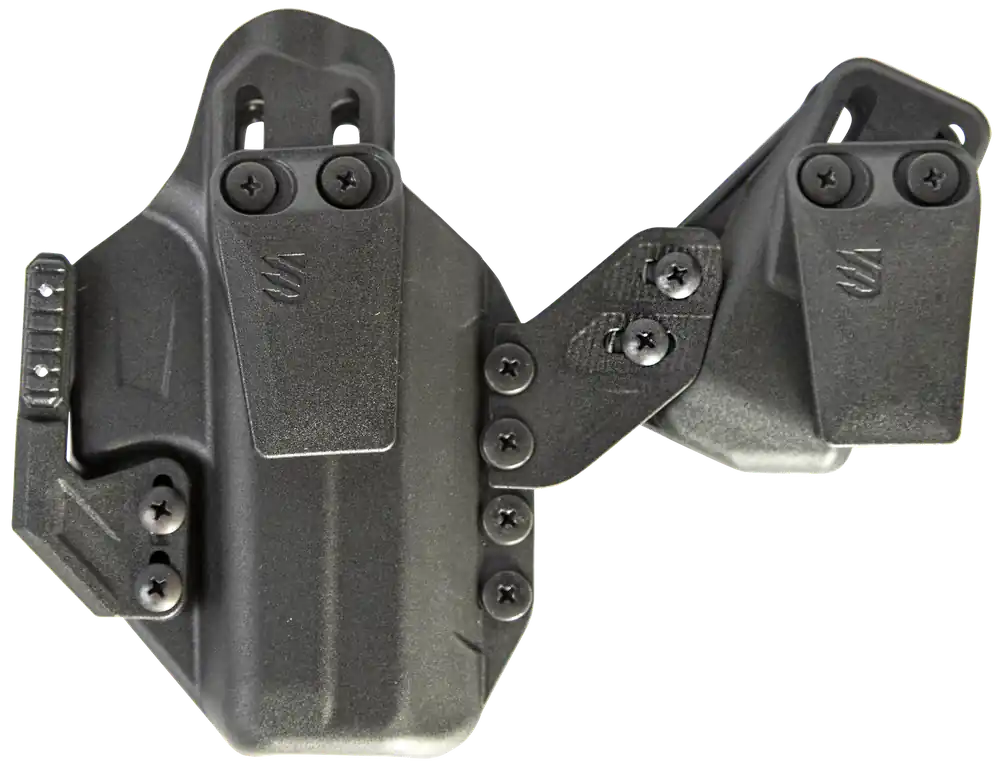 Blackhawk Stache IWB Holster for S&W Shield 9/40 - Ambidextrous, Size 63, Black Polymer Belt Clip