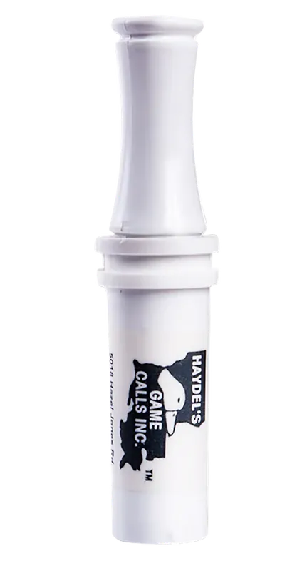 Haydel's B14 Blue & Snow Goose Call: Effective White Plastic Attractor