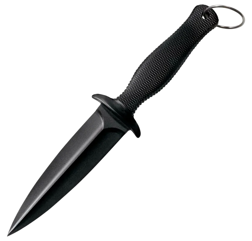 Cold Steel FGX Boot Blade II 5" Fixed Blade Knife with Black Griv-Ex and Kray-Ex Handle