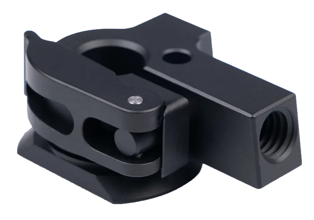 Primos 65906 Heavy Optics Adapter - Gray Magnet for Apex Spartan Head