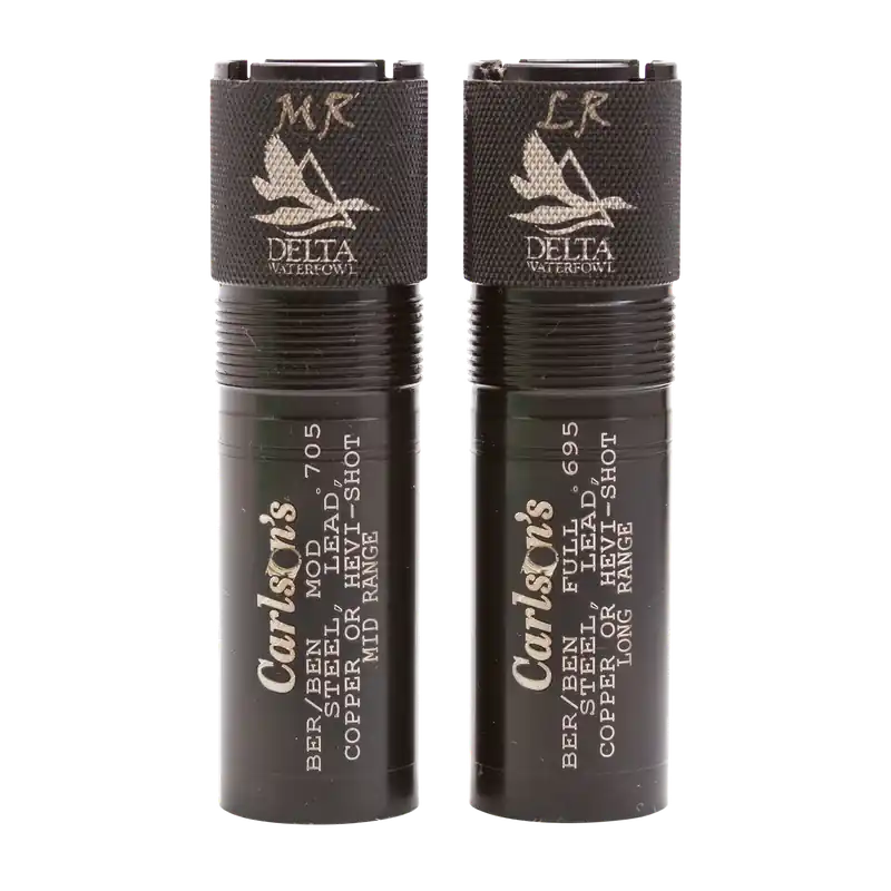 Carlson's 07110 Delta Waterfowl Choke Tube for Beretta/Benelli Mobil 12 Gauge, Mid/Long Range Stainless Steel