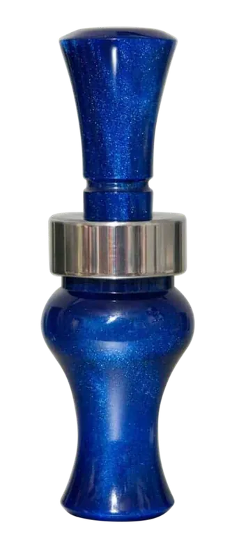 Echo Calls 79014 Meat Hanger Double Reed Mallard Duck Call - Blue Pearl Acrylic