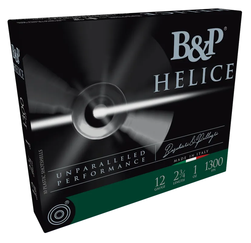 B&P Ammunition 12 Gauge Helice Electro 1oz 7.5 Shot - 10 Box/Case