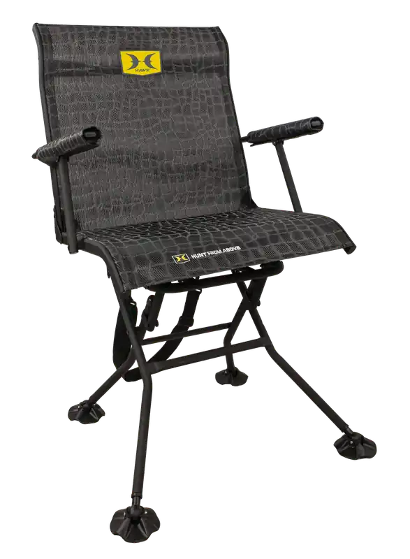 Hawk HWKHS3103 Stealth Spin Chair in Camo Steel Finish