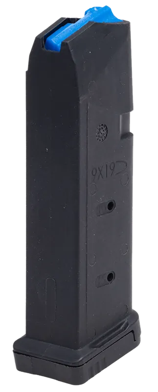 Leapers RBTGL915 15-Round 9mm Magazine for Glock - Black Polymer/Steel