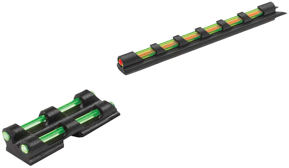 Truglo TG94D Gobble-Dot Universal Shotgun Sights - Green/Red Fiber Optic