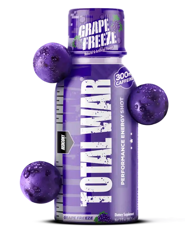 Redcon1 Total War Energy Shots Grape Freeze 12-Pack