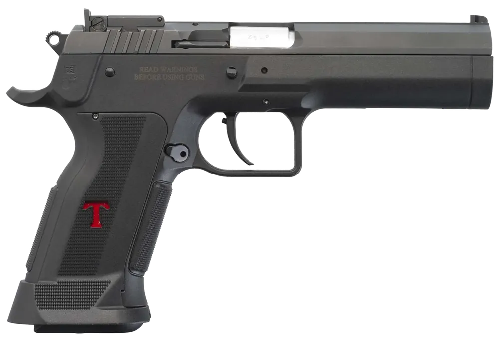 Tanfoglio IFG Stock III 10mm Auto Pistol, 13+1 Capacity, Black Finish