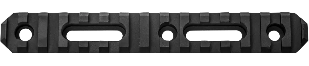 GrovTec US Inc GTSW191 6" 15-Slot AR Stock, Black Anodized