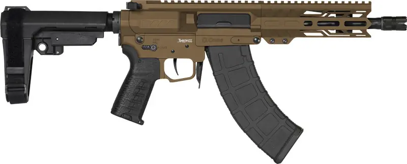 CMMG Banshee MK47 7.62x39mm 8" Pistol with 30-Round Magazine and Bronze Finish