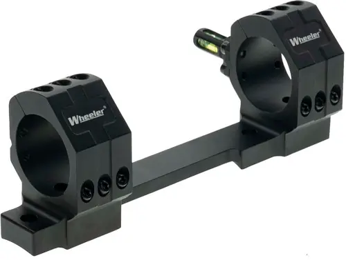 REM 700 Long Action 30MM High Black Wheeler One-Piece Scope Mount