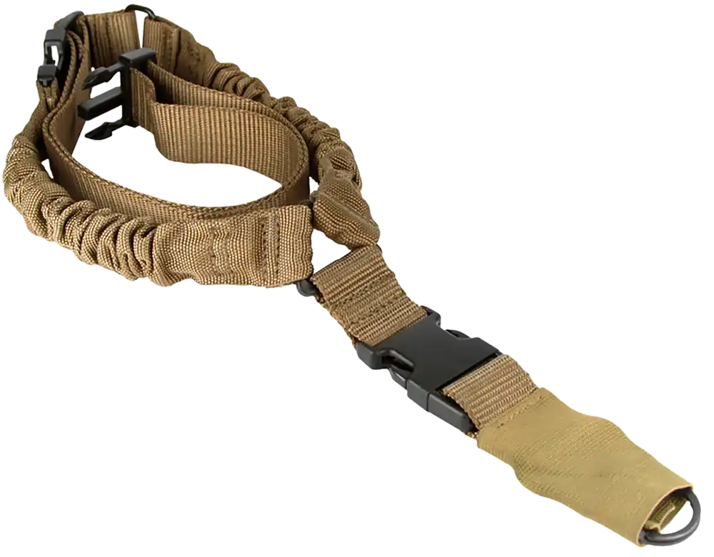 Aim Sports AOPS01T Tan Elastic Bungee Rifle Sling 26" OAL