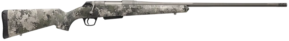 Winchester XPR Extreme 223 Rem Rifle with Tungsten Cerakote Finish and TrueTimber VSX Stock