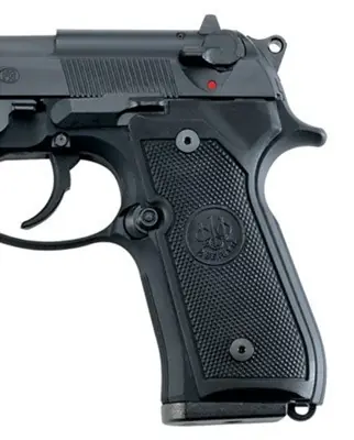 Factory Black Plastic Beretta Grips for 92/96 Models