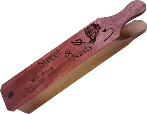 Double-Sided Box Call by Pittman Game Calls: Sweet N Nasty Edition