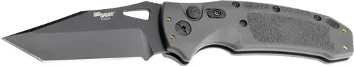 Hogue K320A Tactical Tanto Blade Auto Knife 3.5" Poly Grey