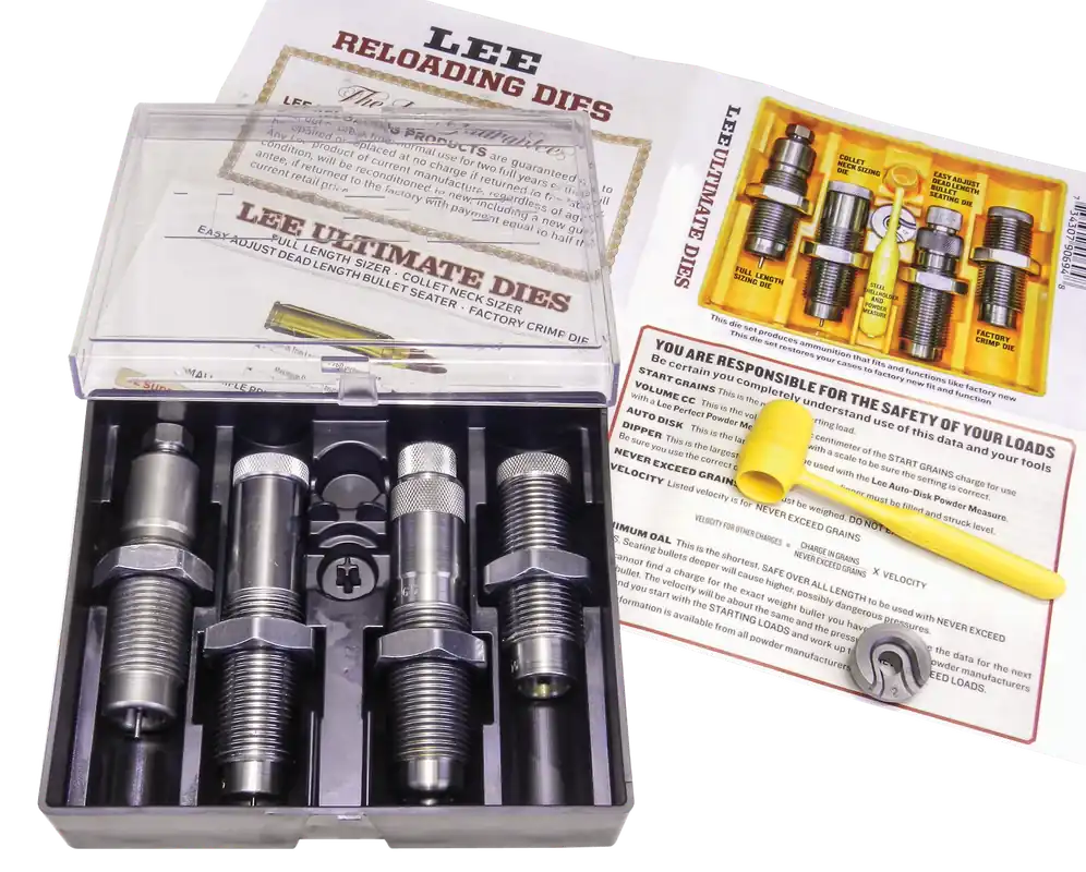 Lee Precision 90695 Ultimate 4-Die Set for .308 Winchester Rifles