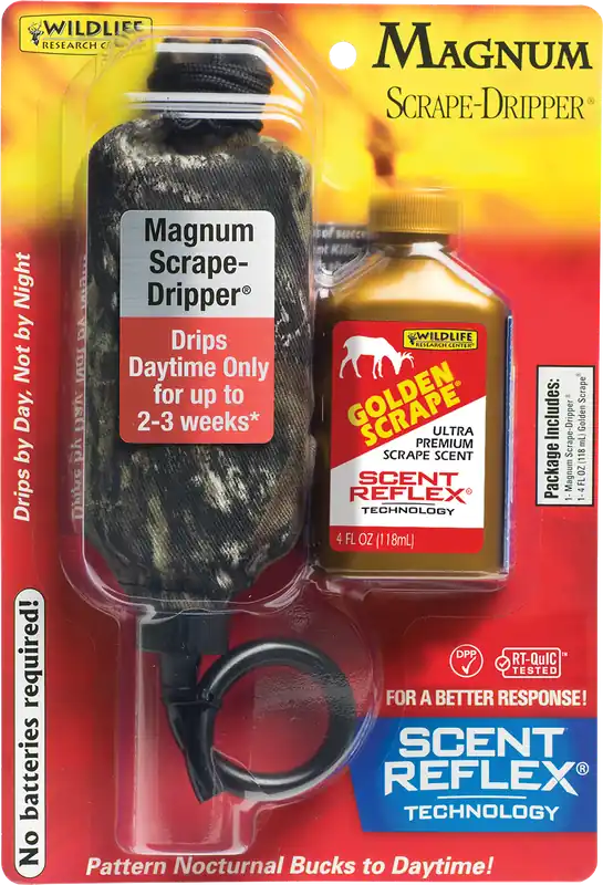 Wildlife Research Magnum Scrape-Dripper Golden Combo 4 oz for Deer