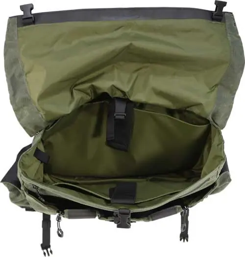 Wanderer Bag 2.0: Waxed Canvas Olive Drab by Grey Ghost Gear