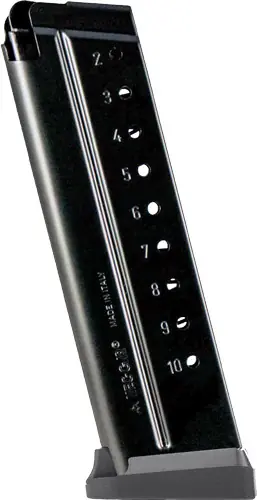 9mm 10-Round Black Magazine for 1911 Government Model by Johnson