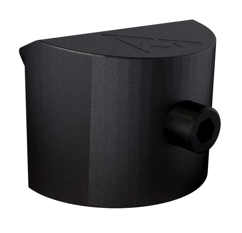 Rival Arms RA75G101A Black Aluminum Grip Plug for Glock Gen3 (Excludes 36/42/43)