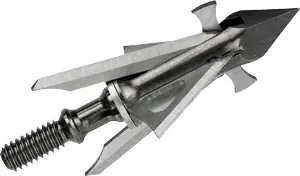 Muzzy Trocar Hybrid 4-Blade Broadhead 100GR 1 5/8" Cut 3-Pack