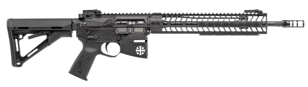 Spikes STR5620M2R Rare Breed Crusader 5.56 NATO Rifle with Adjustable Magpul CTR Stock - No Magazine