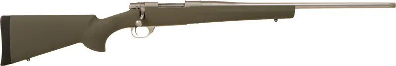 24" Threaded Stainless Steel OD Green Howa M1500 7mm Rem Mag with Hogue Stock