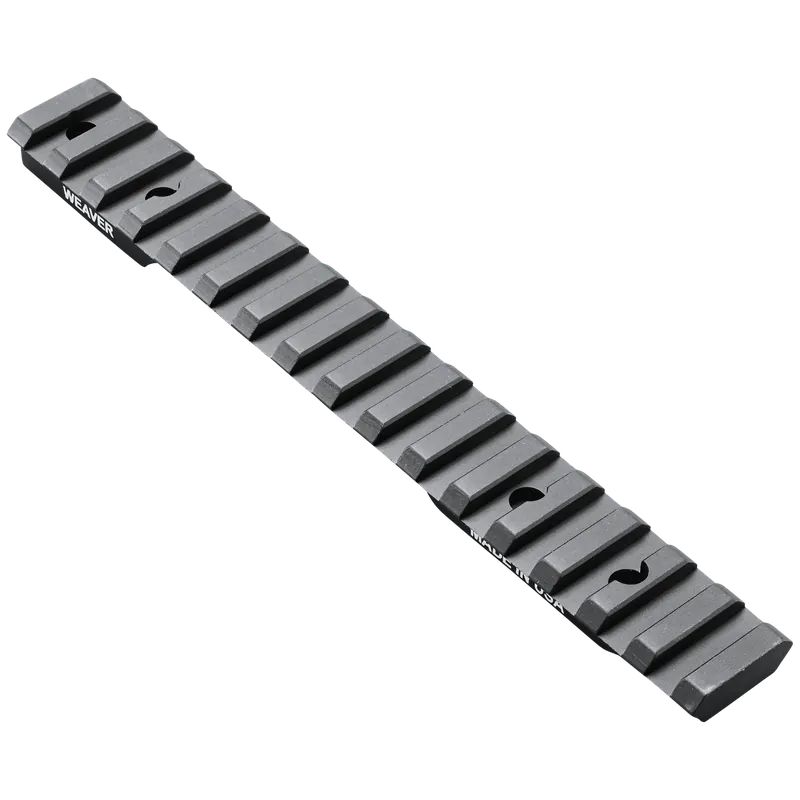 Weaver 99481 Multi-Slot Base for Winchester 70 Short Action - Black Anodized Aluminum