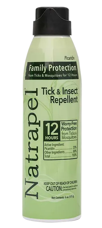 Natrapel Picaridin Insect Repellent Aerosol - 12-Hour Protection Against Ticks & Insects