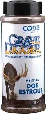 Digger Scrape Soil: Doe Estrus Code Blue Deer Lure Grave