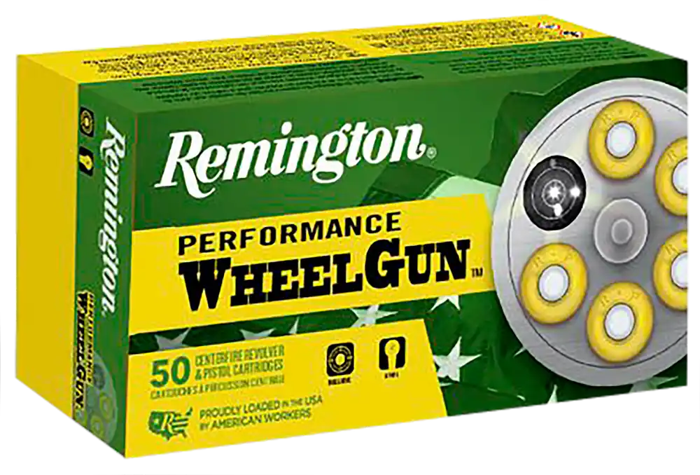Remington Performance WheelGun .45 Colt 225gr LSWC Ammo - 50 Rounds