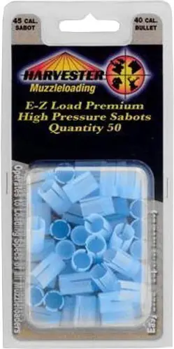 40 Caliber Bullets 50 Pack Crushed Rib Harvester Sabot for 45 Caliber