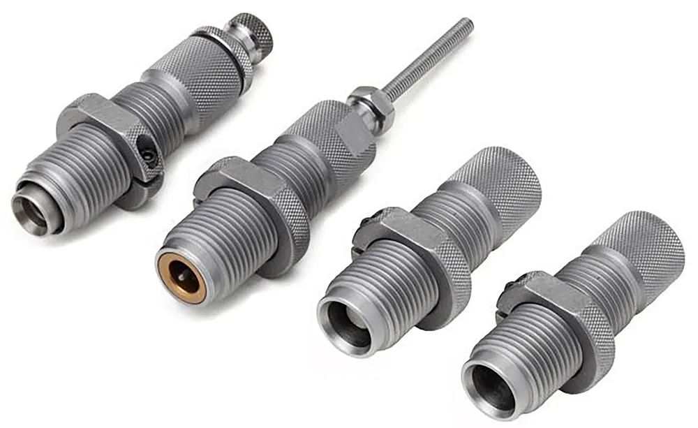 Hornady Custom Grade 4-Die Set for 350 Legend with Sizer, Seater, Expander, and Taper Crimp
