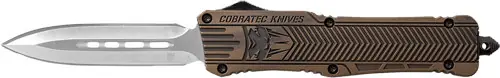CobraTec Small CTK-1 OTF Bronze 2.75" Dagger
