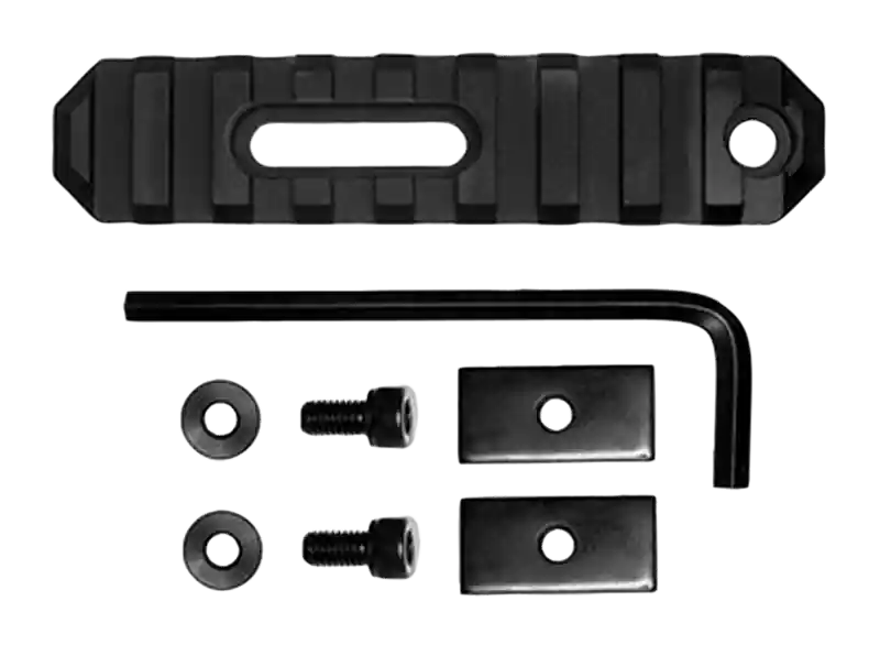 GrovTec US Inc GTSW190 9 Slot AR Stock, 3.8" Black Anodized