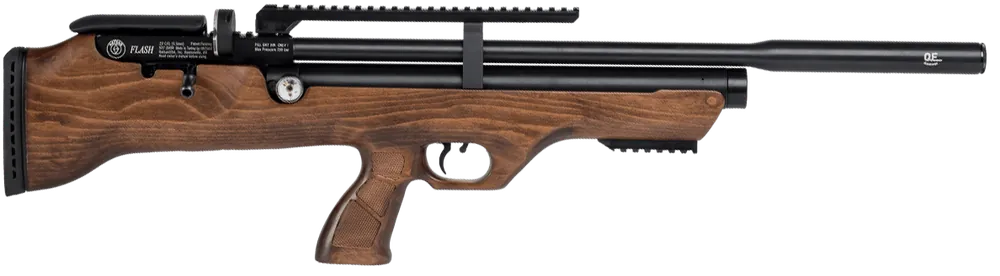 Hatsan FlashPup QE .25 Cal Hardwood Air Rifle