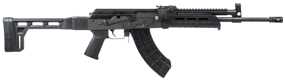 Century Arms VSKA Trooper 7.62x39mm Rifle with Side Folding Stock and Magpul Accessories
