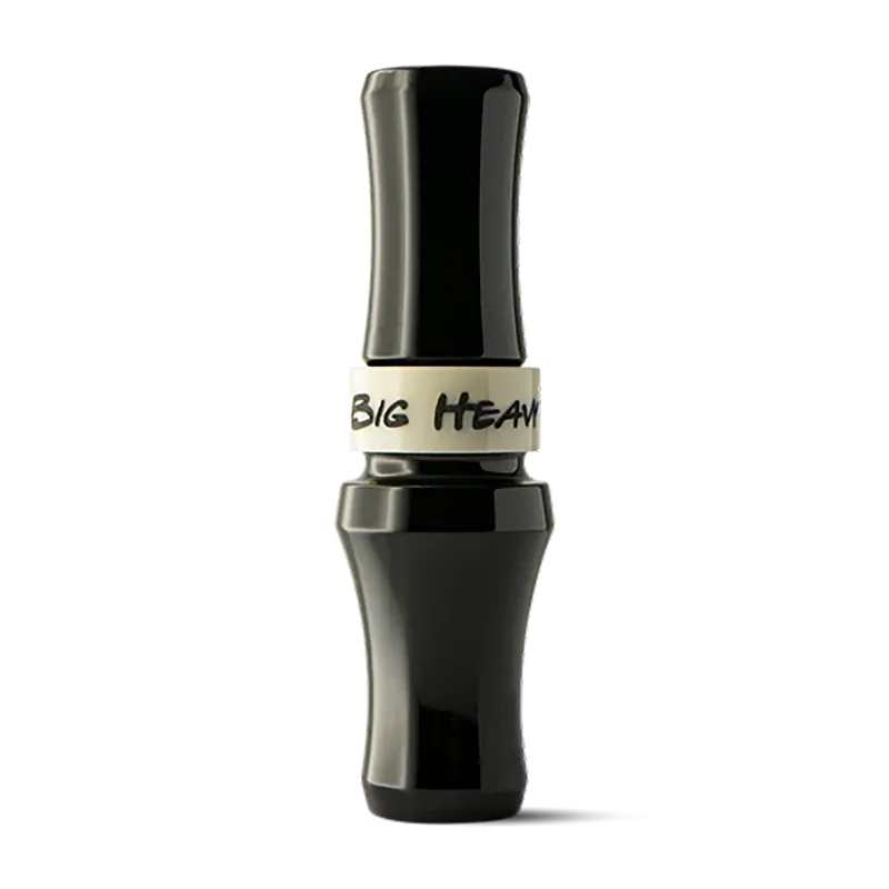 Big Heavy Short Reed Goose Call - Matte Black Acrylic GC001BLK