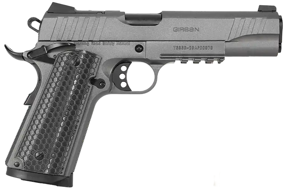 Girsan MC1911 S Influencer 38 Super 9+1 Full Size Pistol with Optic Ready Slide and Picatinny Rail