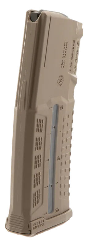FAB Defense Ultimag 30R Polymer Window Magazine 30rd 223/5.56 AR-15/M16/M4 FDE Reinforced Body