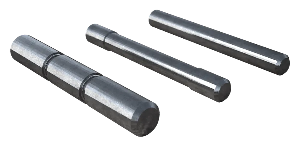 Rival Arms Silver Stainless Steel Frame Pin Kit for Glock Gen3 (Excludes 36/42/43)