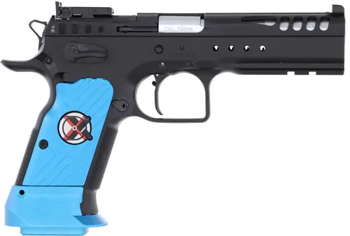 Tanfoglio Limited Master Xtreme 10MM 4.75" 14-Round Chrome/Optics Ready